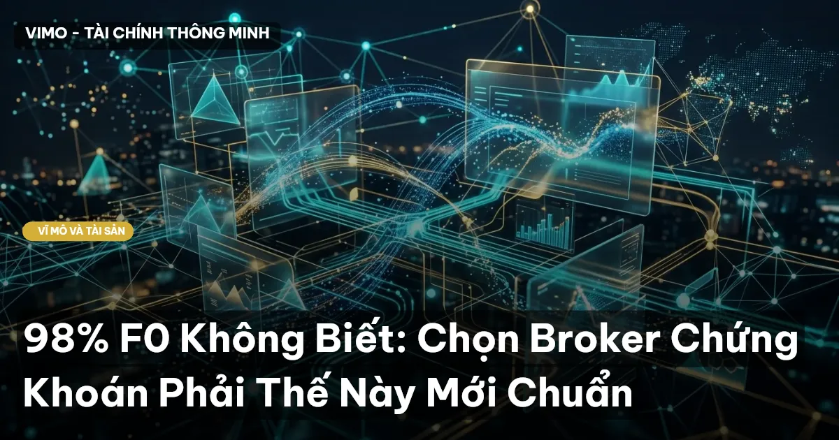 98% F0 Không Biết: Chọn Broker Chứng Khoán Phải Thế Này Mới Chuẩn