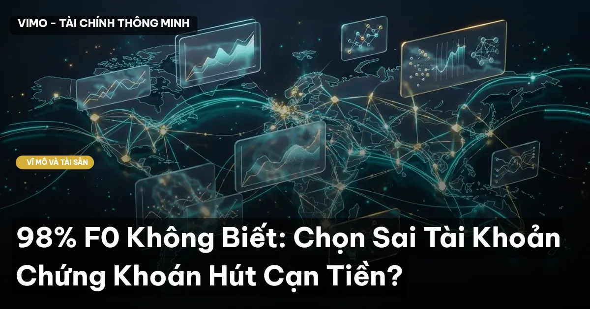 98% F0 Không Biết: Chọn Sai Tài Khoản Chứng Khoán Hút Cạn Tiền?