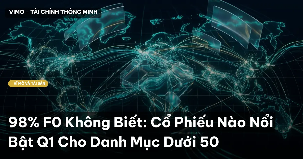 98% F0 Không Biết: Cổ Phiếu Nào Nổi Bật Q1 Cho Danh Mục Dưới 50