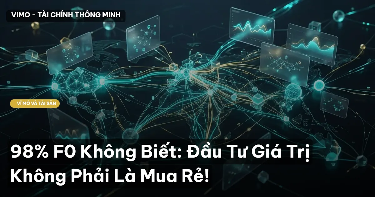 98% F0 Không Biết: Đầu Tư Giá Trị Không Phải Là Mua Rẻ!
