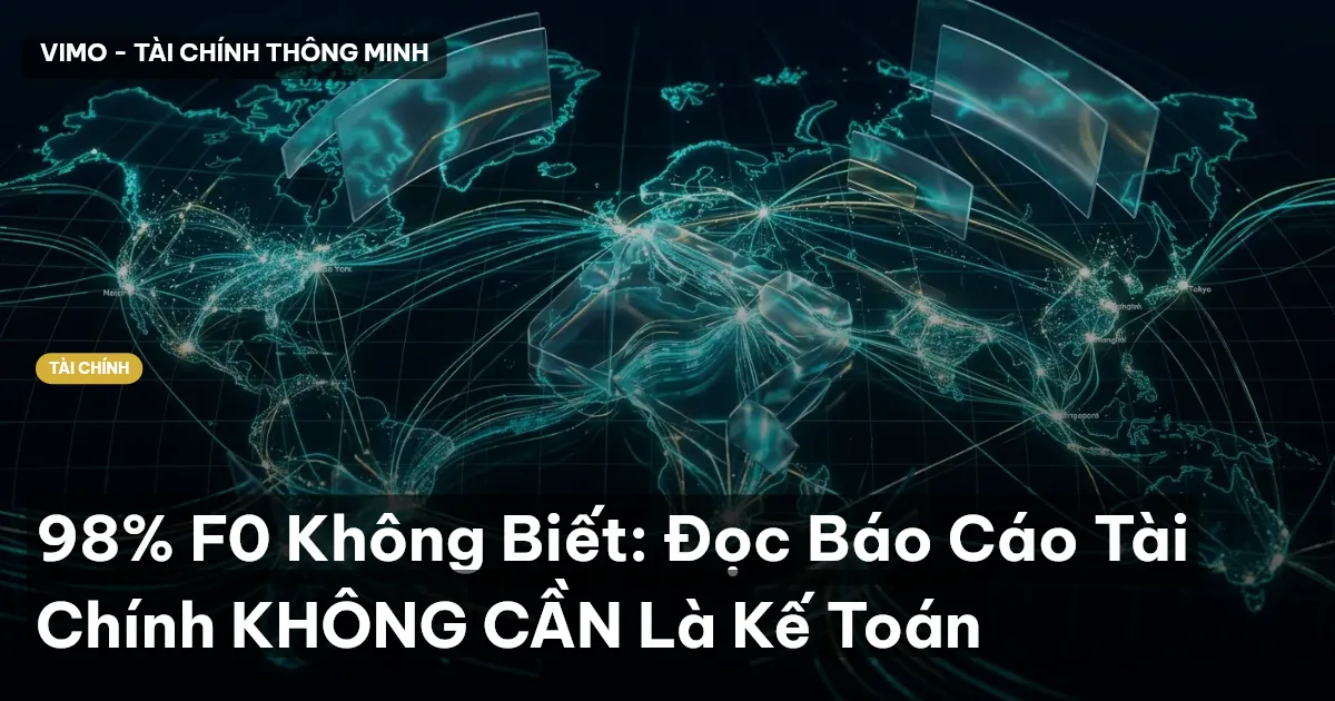 98% F0 Không Biết: Đọc Báo Cáo Tài Chính KHÔNG CẦN Là Kế Toán