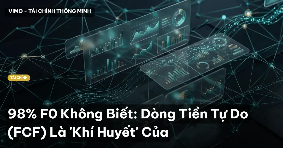 98% F0 Không Biết: Dòng Tiền Tự Do (FCF) Là 'Khí Huyết' Của
