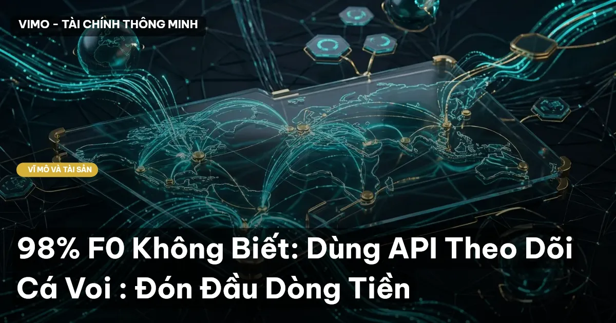 98% F0 Không Biết: Dùng API Theo Dõi Cá Voi : Đón Đầu Dòng Tiền