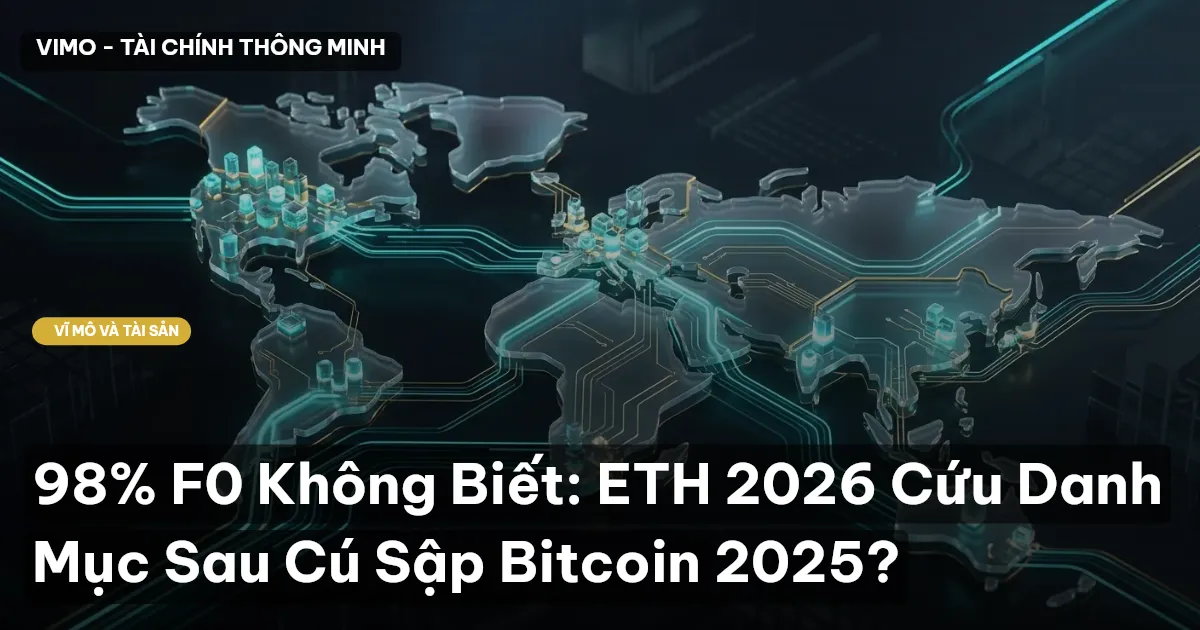 98% F0 Không Biết: ETH 2026 Cứu Danh Mục Sau Cú Sập Bitcoin 2025?