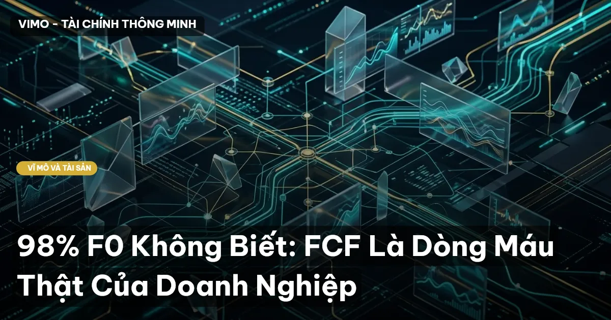 98% F0 Không Biết: FCF Là Dòng Máu Thật Của Doanh Nghiệp
