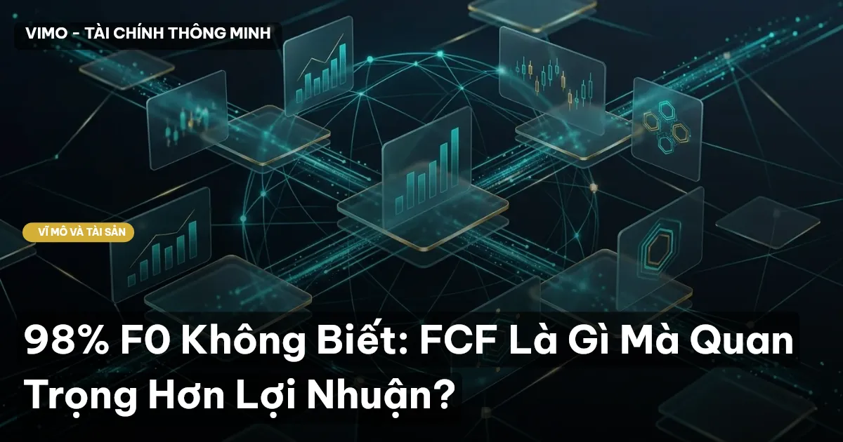 98% F0 Không Biết: FCF Là Gì Mà Quan Trọng Hơn Lợi Nhuận?
