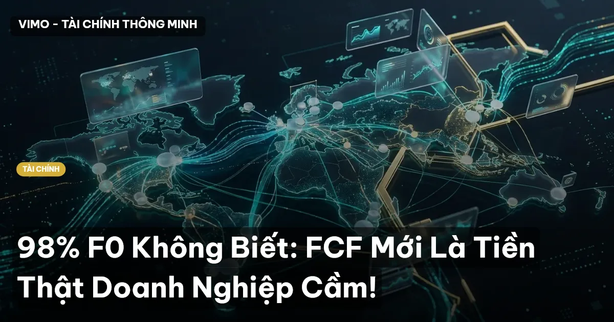 98% F0 Không Biết: FCF Mới Là Tiền Thật Doanh Nghiệp Cầm!