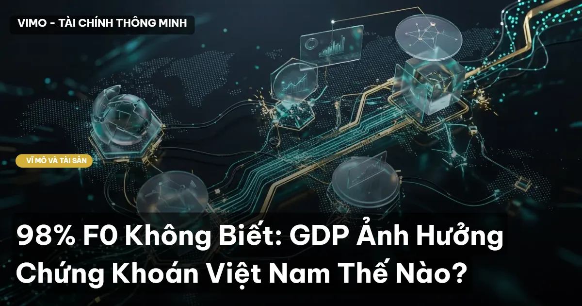 98% F0 Không Biết: GDP Ảnh Hưởng Chứng Khoán Việt Nam Thế Nào?