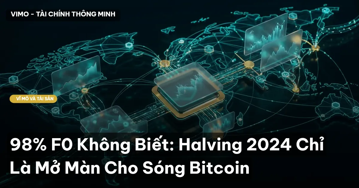 98% F0 Không Biết: Halving 2024 Chỉ Là Mở Màn Cho Sóng Bitcoin