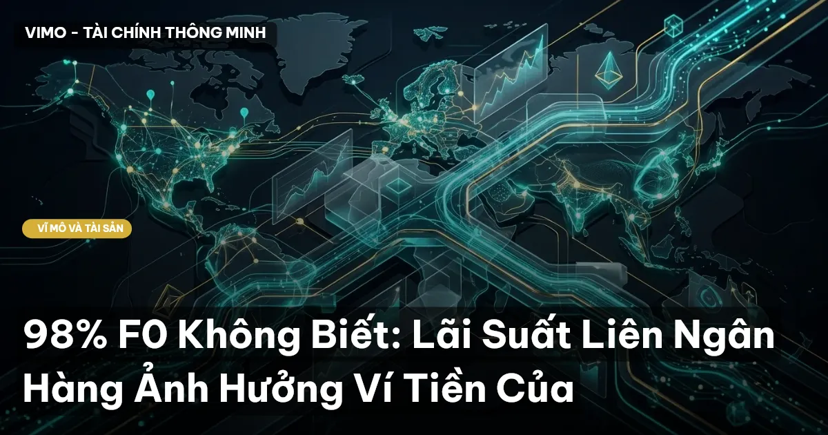 98% F0 Không Biết: Lãi Suất Liên Ngân Hàng Ảnh Hưởng Ví Tiền Của