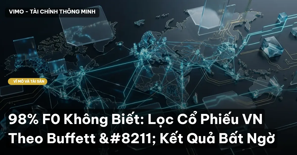 98% F0 Không Biết: Lọc Cổ Phiếu VN Theo Buffett – Kết Quả Bất Ngờ