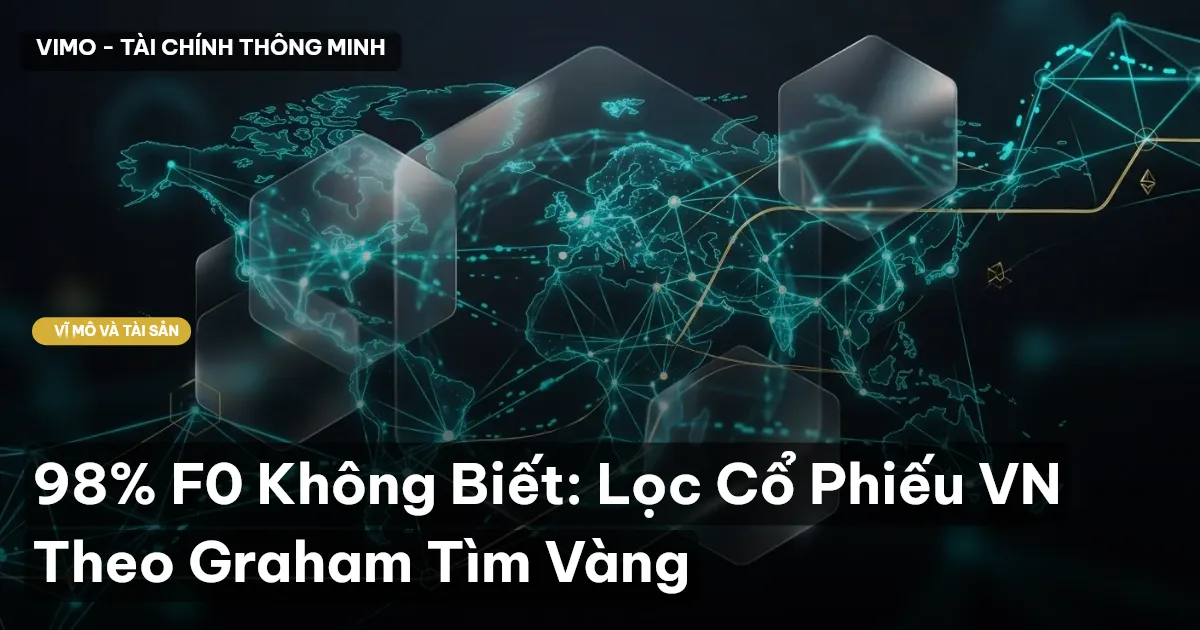 98% F0 Không Biết: Lọc Cổ Phiếu VN Theo Graham Tìm Vàng