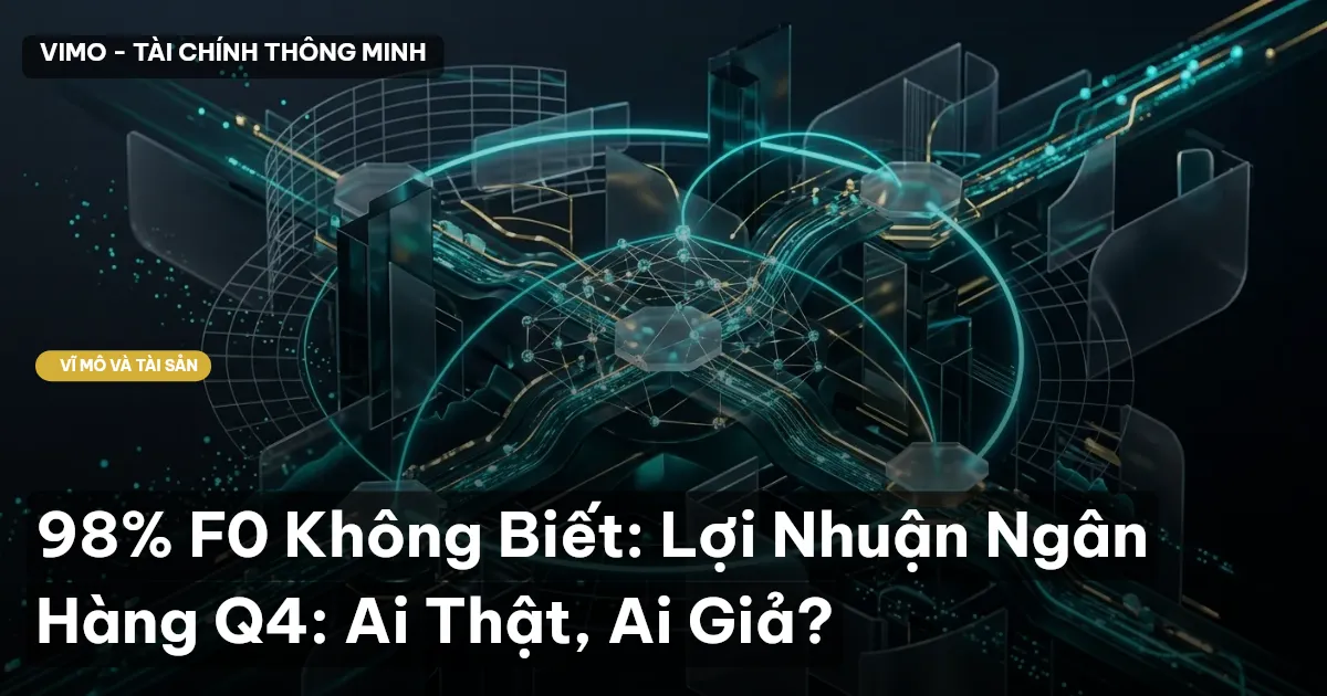 98% F0 Không Biết: Lợi Nhuận Ngân Hàng Q4: Ai Thật, Ai Giả?