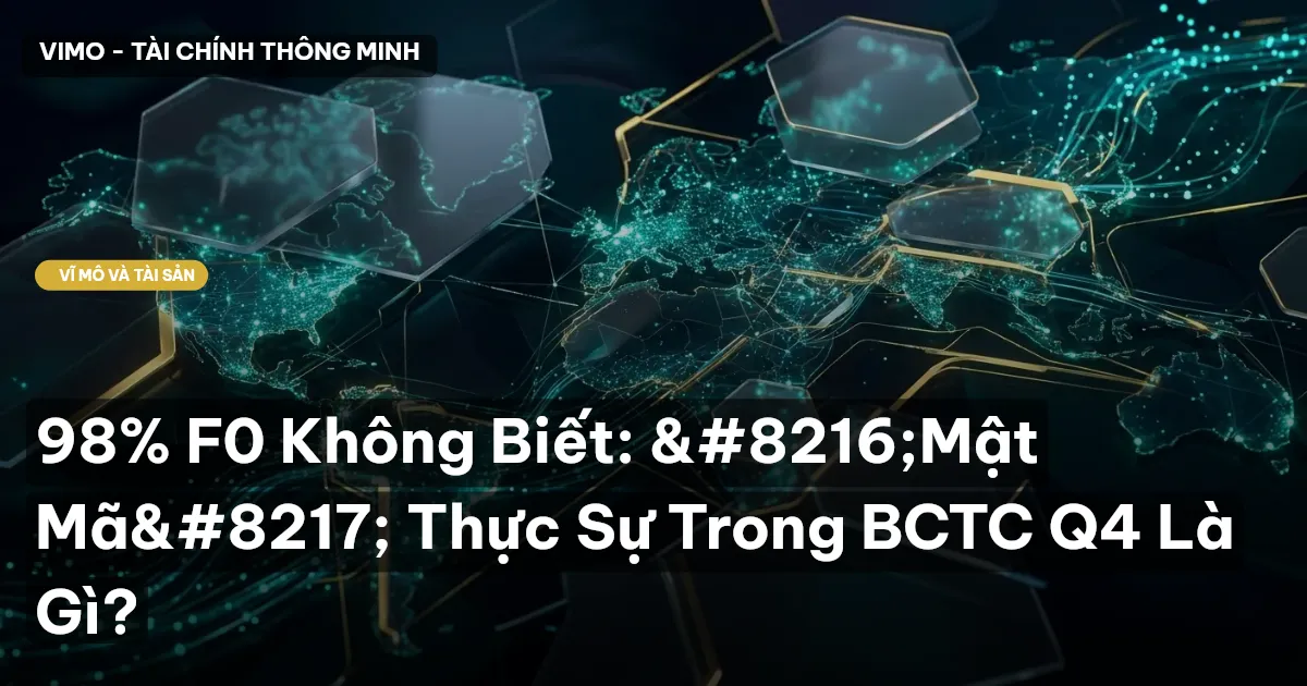98% F0 Không Biết: ‘Mật Mã’ Thực Sự Trong BCTC Q4 Là Gì?