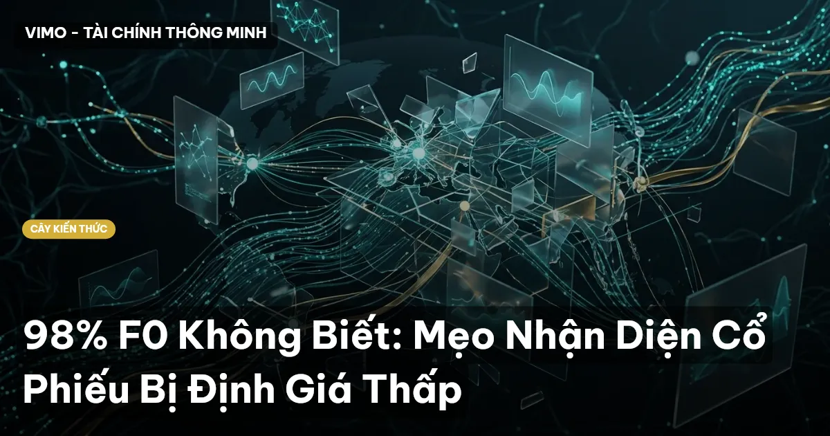 98% F0 Không Biết: Mẹo Nhận Diện Cổ Phiếu Bị Định Giá Thấp