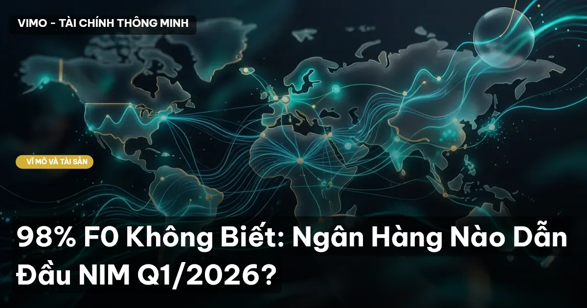 98% F0 Không Biết: Ngân Hàng Nào Dẫn Đầu NIM Q1/2026?