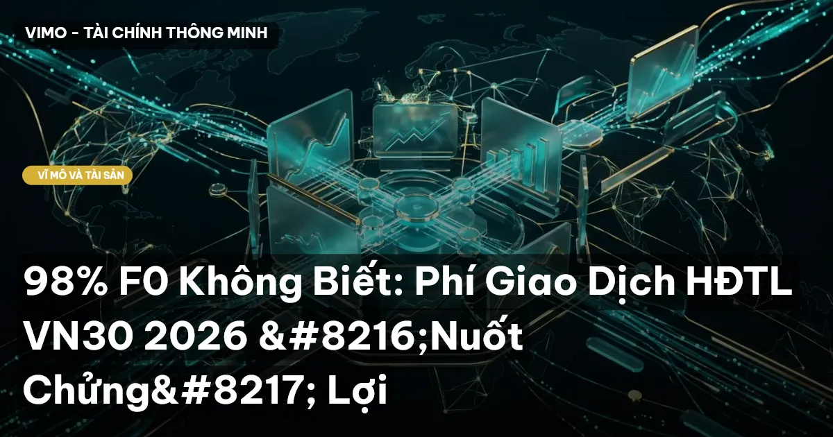 98% F0 Không Biết: Phí Giao Dịch HĐTL VN30 2026 ‘Nuốt Chửng’ Lợi
