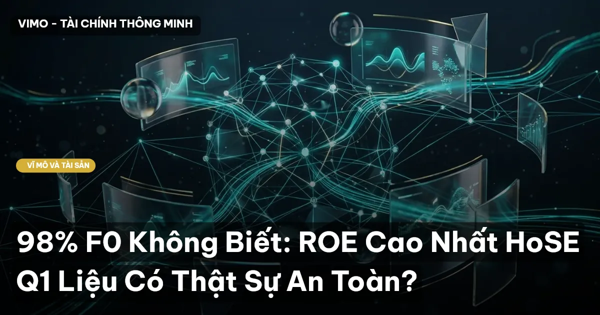 98% F0 Không Biết: ROE Cao Nhất HoSE Q1 Liệu Có Thật Sự An Toàn?