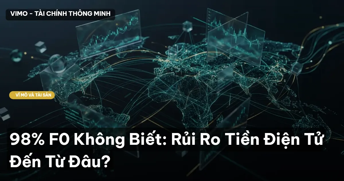 98% F0 Không Biết: Rủi Ro Tiền Điện Tử Đến Từ Đâu?