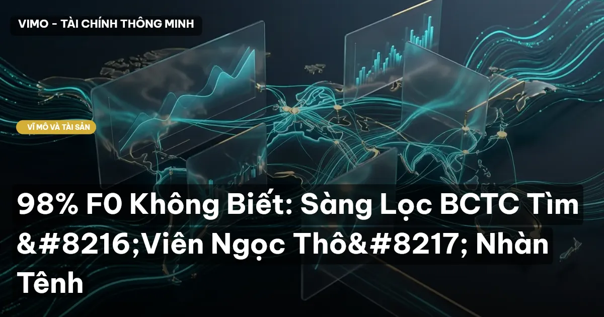 98% F0 Không Biết: Sàng Lọc BCTC Tìm ‘Viên Ngọc Thô’ Nhàn Tênh