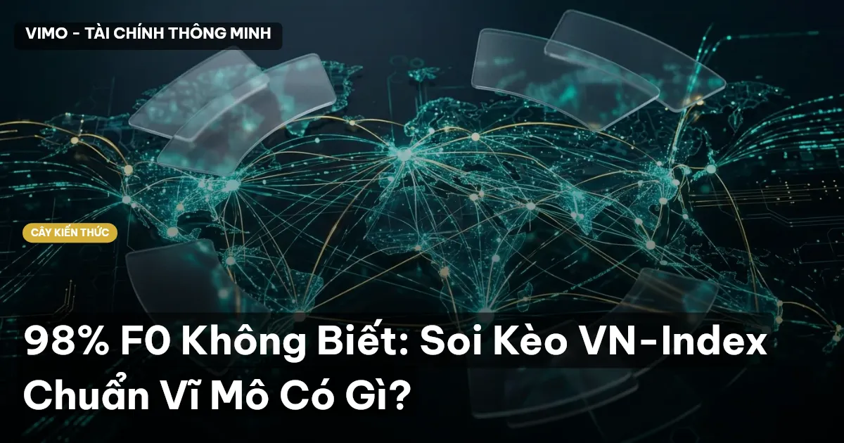 98% F0 Không Biết: Soi Kèo VN-Index Chuẩn Vĩ Mô Có Gì?