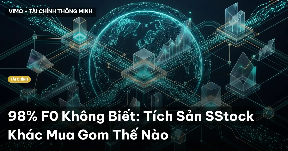 98% F0 Không Biết: Tích Sản SStock Khác Mua Gom Thế Nào