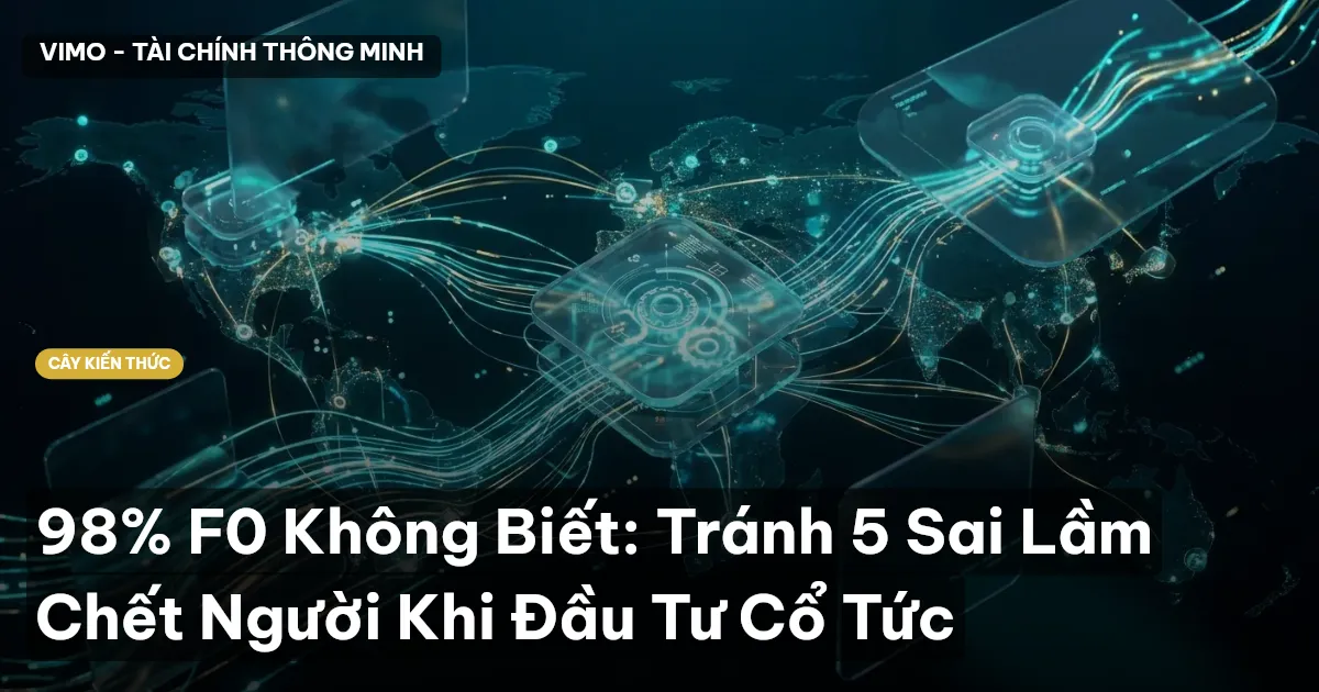 98% F0 Không Biết: Tránh 5 Sai Lầm Chết Người Khi Đầu Tư Cổ Tức