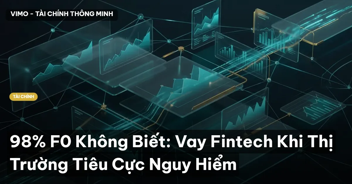 98% F0 Không Biết: Vay Fintech Khi Thị Trường Tiêu Cực Nguy Hiểm