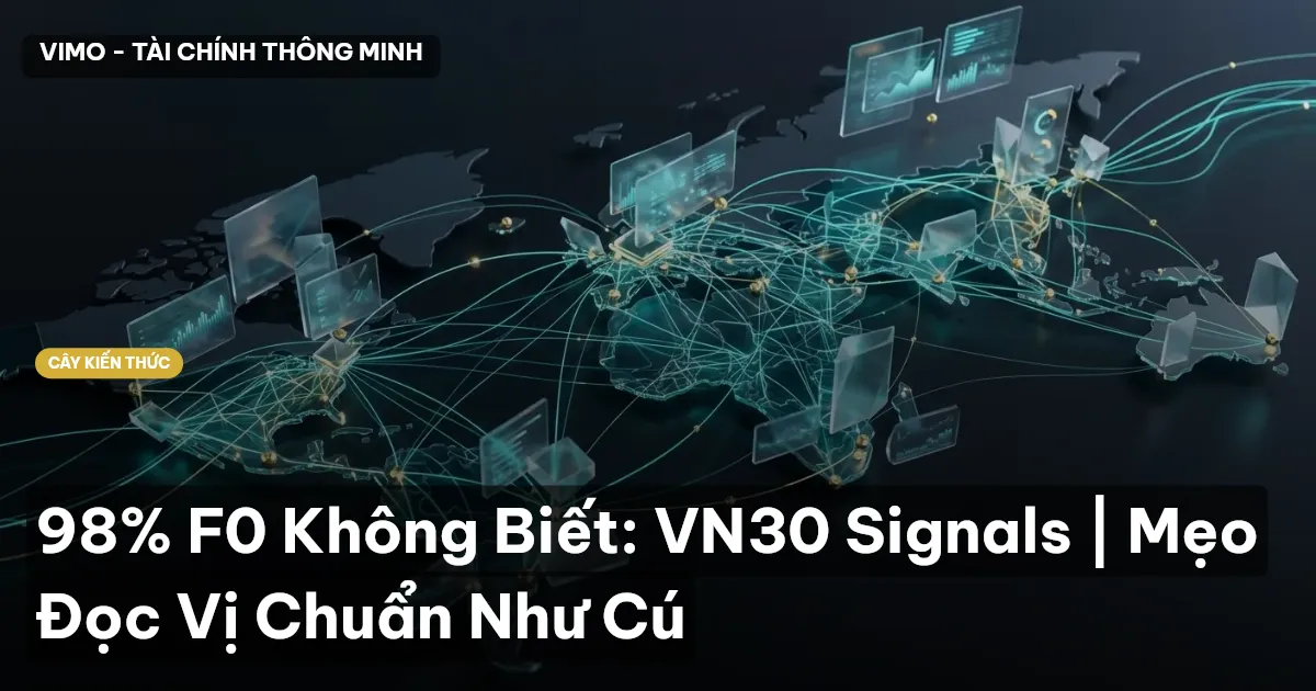 98% F0 Không Biết: VN30 Signals | Mẹo Đọc Vị Chuẩn Như Cú