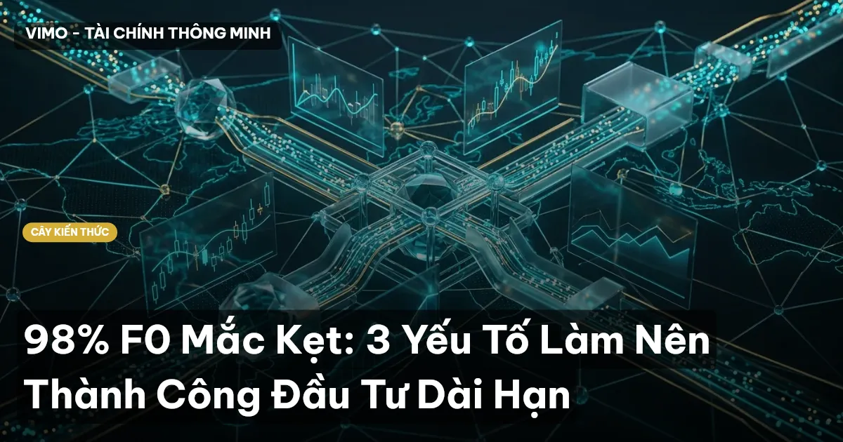98% F0 Mắc Kẹt: 3 Yếu Tố Làm Nên Thành Công Đầu Tư Dài Hạn