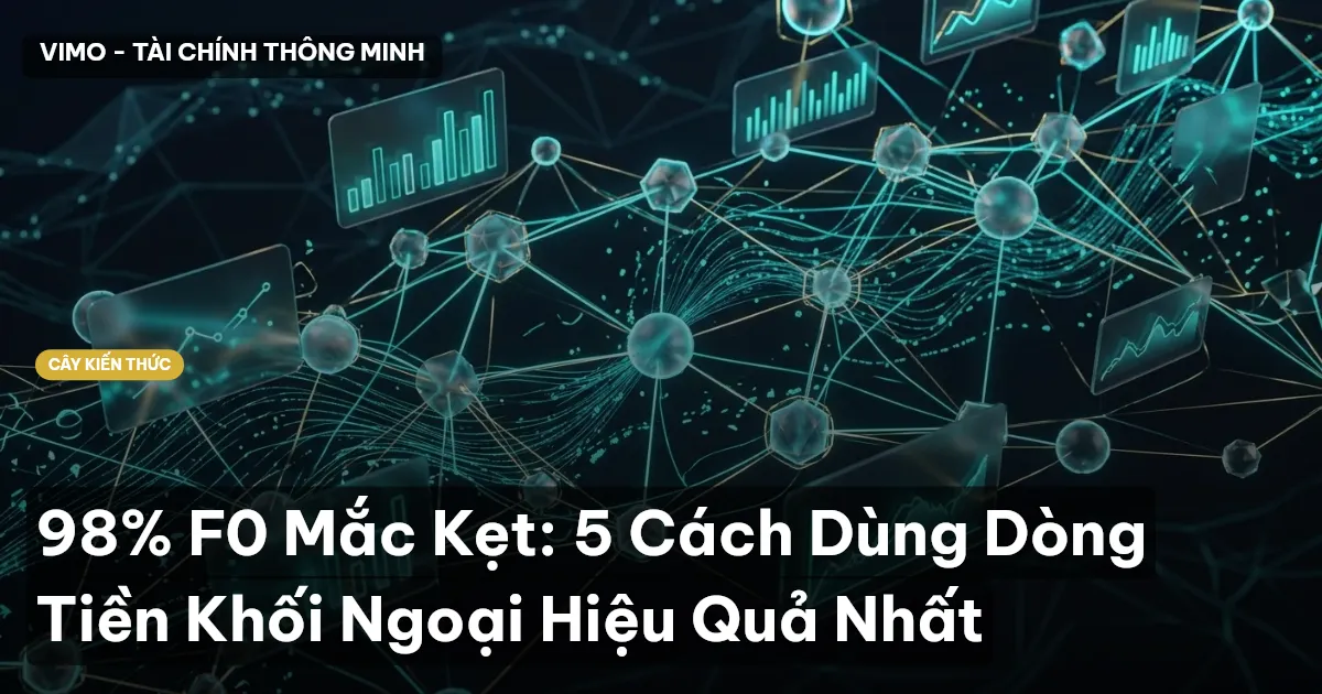 98% F0 Mắc Kẹt: 5 Cách Dùng Dòng Tiền Khối Ngoại Hiệu Quả Nhất