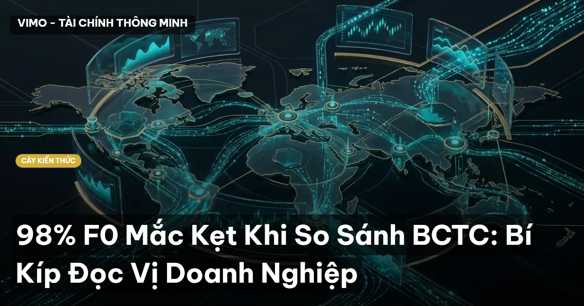 98% F0 Mắc Kẹt Khi So Sánh BCTC: Bí Kíp Đọc Vị Doanh Nghiệp