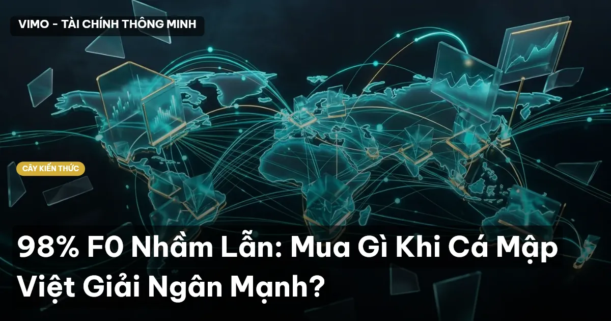 98% F0 Nhầm Lẫn: Mua Gì Khi Cá Mập Việt Giải Ngân Mạnh?