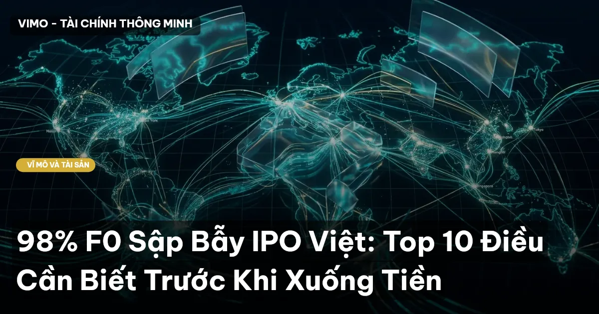 98% F0 Sập Bẫy IPO Việt: Top 10 Điều Cần Biết Trước Khi Xuống Tiền
