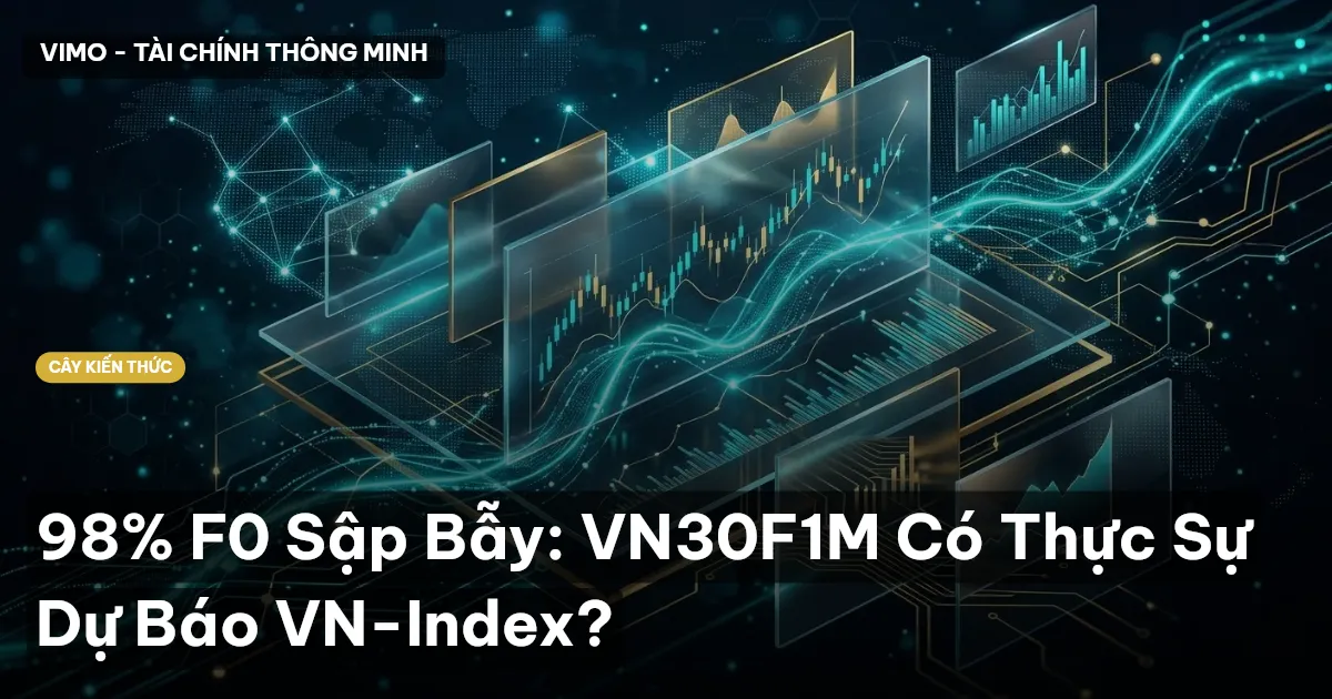 98% F0 Sập Bẫy: VN30F1M Có Thực Sự Dự Báo VN-Index?