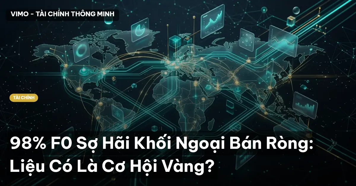 98% F0 Sợ Hãi Khối Ngoại Bán Ròng: Liệu Có Là Cơ Hội Vàng?