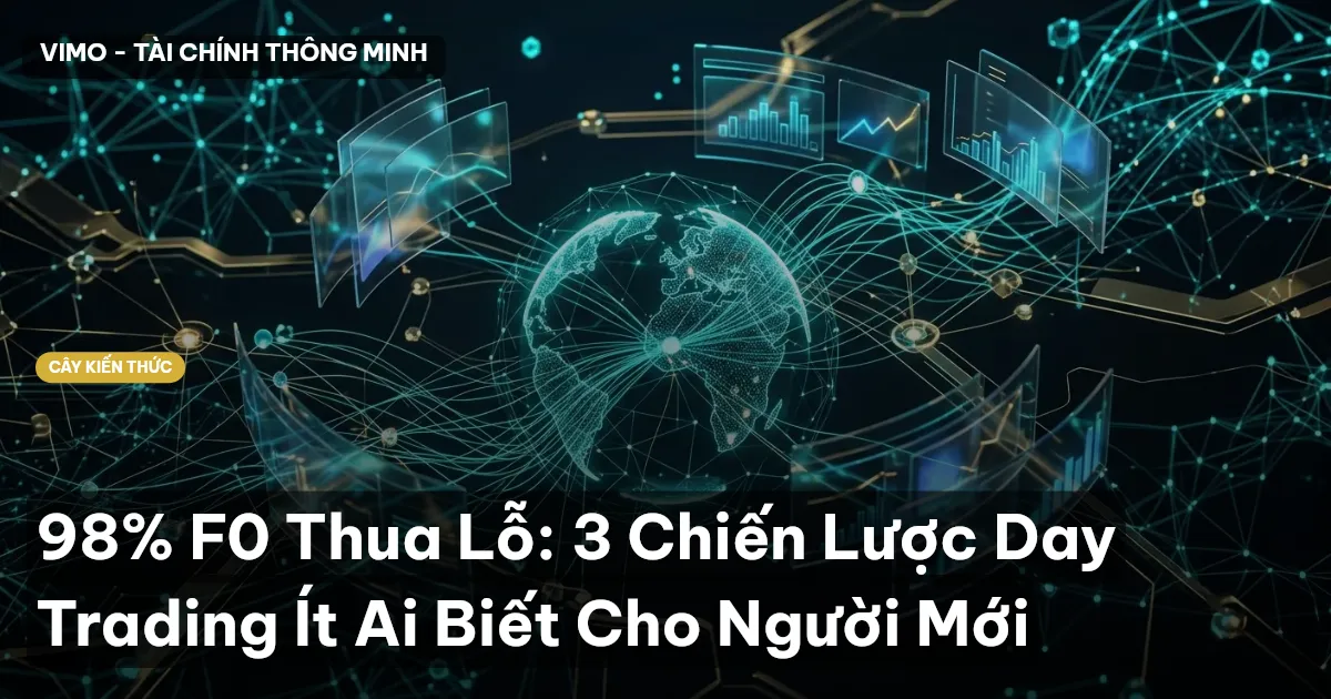 98% F0 Thua Lỗ: 3 Chiến Lược Day Trading Ít Ai Biết Cho Người Mới