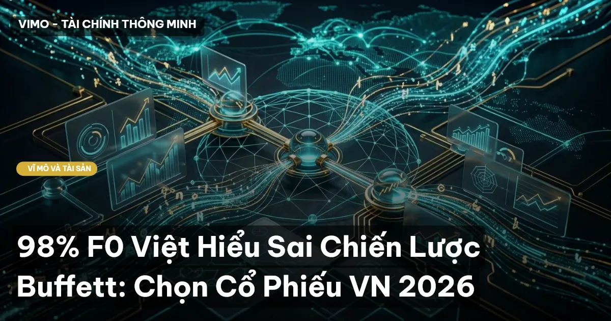 98% F0 Việt Hiểu Sai Chiến Lược Buffett: Chọn Cổ Phiếu VN 2026