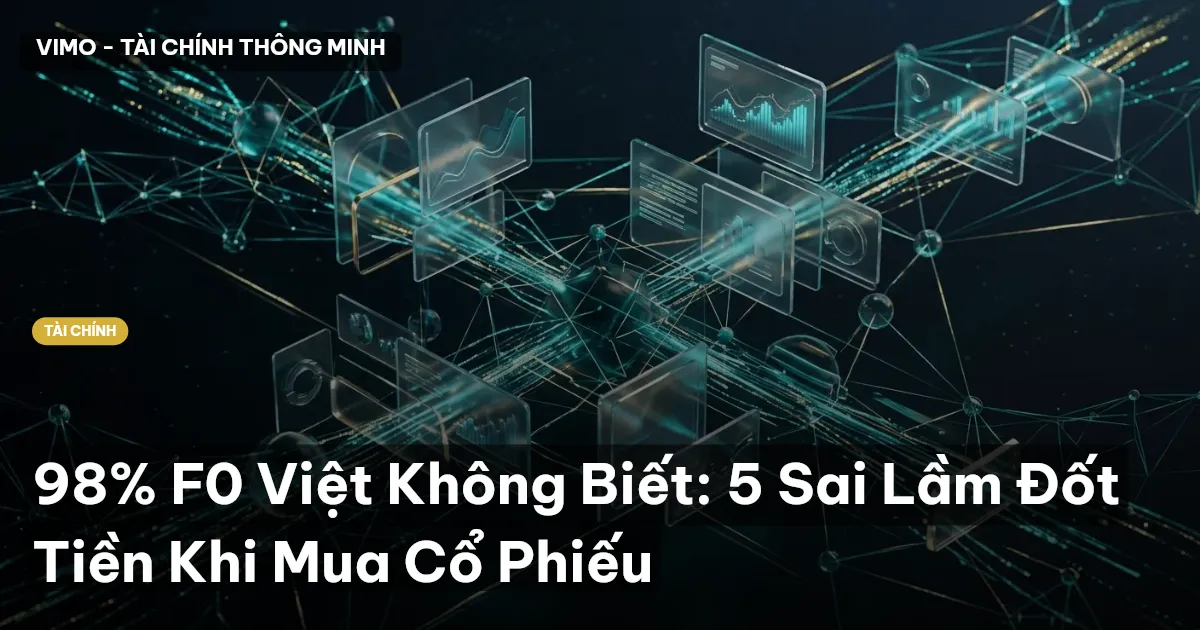 98% F0 Việt Không Biết: 5 Sai Lầm Đốt Tiền Khi Mua Cổ Phiếu