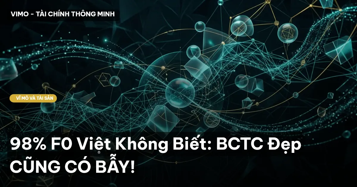 98% F0 Việt Không Biết: BCTC Đẹp CŨNG CÓ BẪY!
