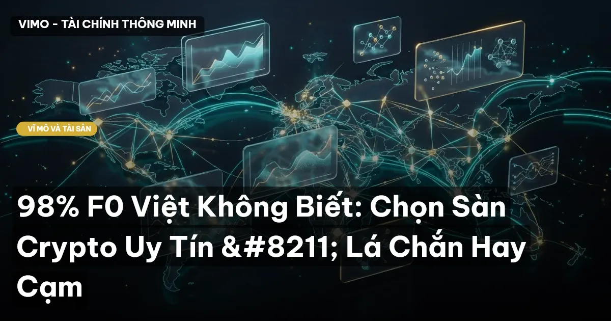 98% F0 Việt Không Biết: Chọn Sàn Crypto Uy Tín – Lá Chắn Hay Cạm