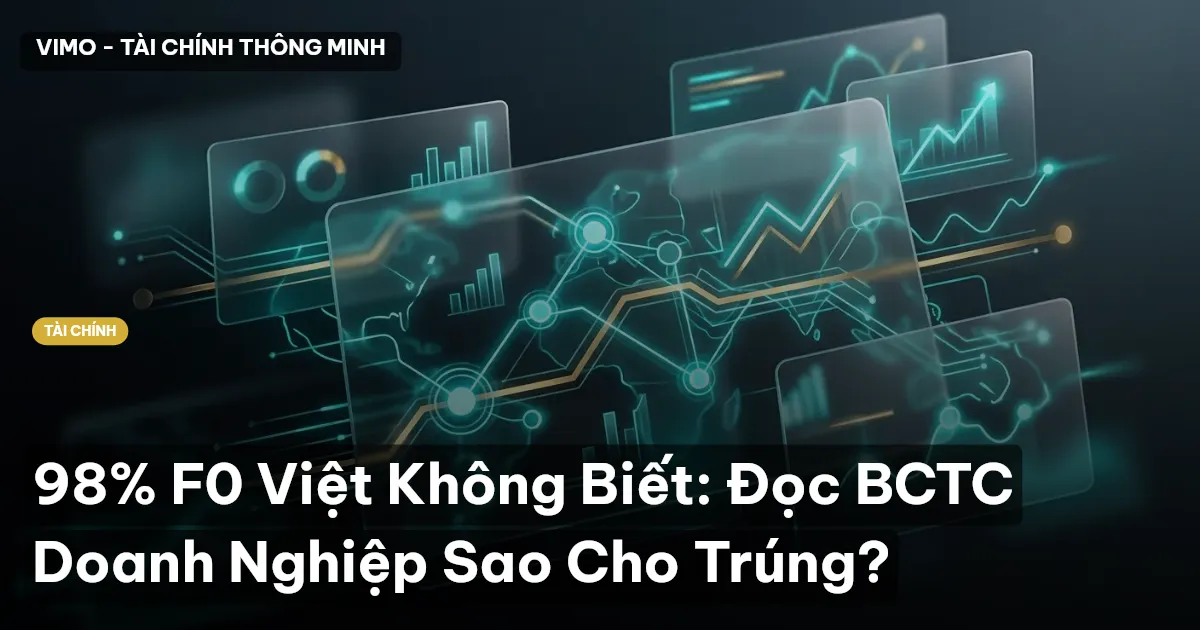 98% F0 Việt Không Biết: Đọc BCTC Doanh Nghiệp Sao Cho Trúng?
