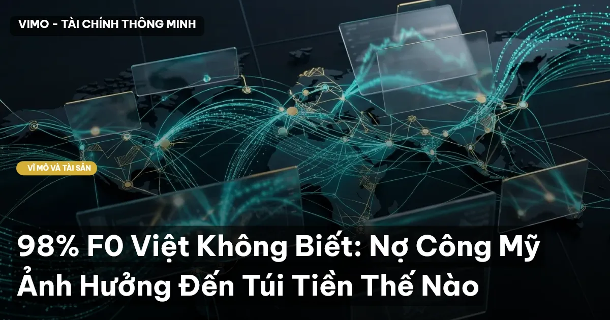98% F0 Việt Không Biết: Nợ Công Mỹ Ảnh Hưởng Đến Túi Tiền Thế Nào
