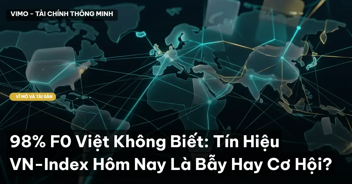 98% F0 Việt Không Biết: Tín Hiệu VN-Index Hôm Nay Là Bẫy Hay Cơ Hội?