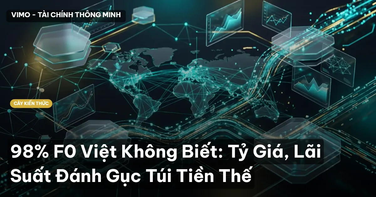 98% F0 Việt Không Biết: Tỷ Giá, Lãi Suất Đánh Gục Túi Tiền Thế