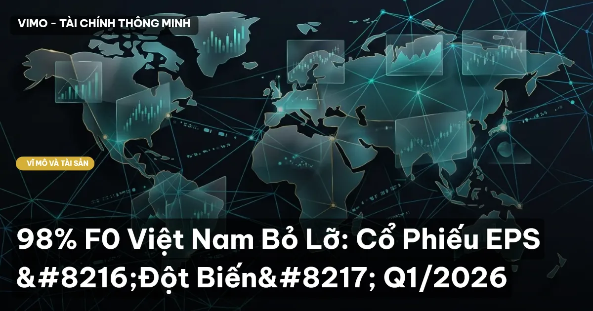 98% F0 Việt Nam Bỏ Lỡ: Cổ Phiếu EPS ‘Đột Biến’ Q1/2026