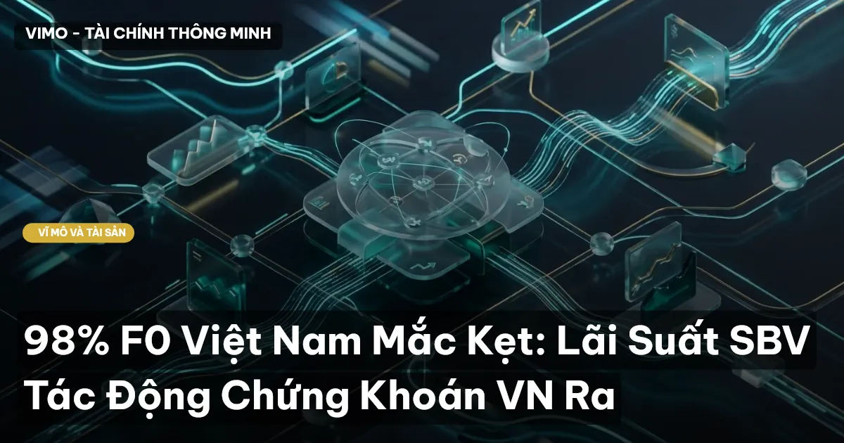 98% F0 Việt Nam Mắc Kẹt: Lãi Suất SBV Tác Động Chứng Khoán VN Ra