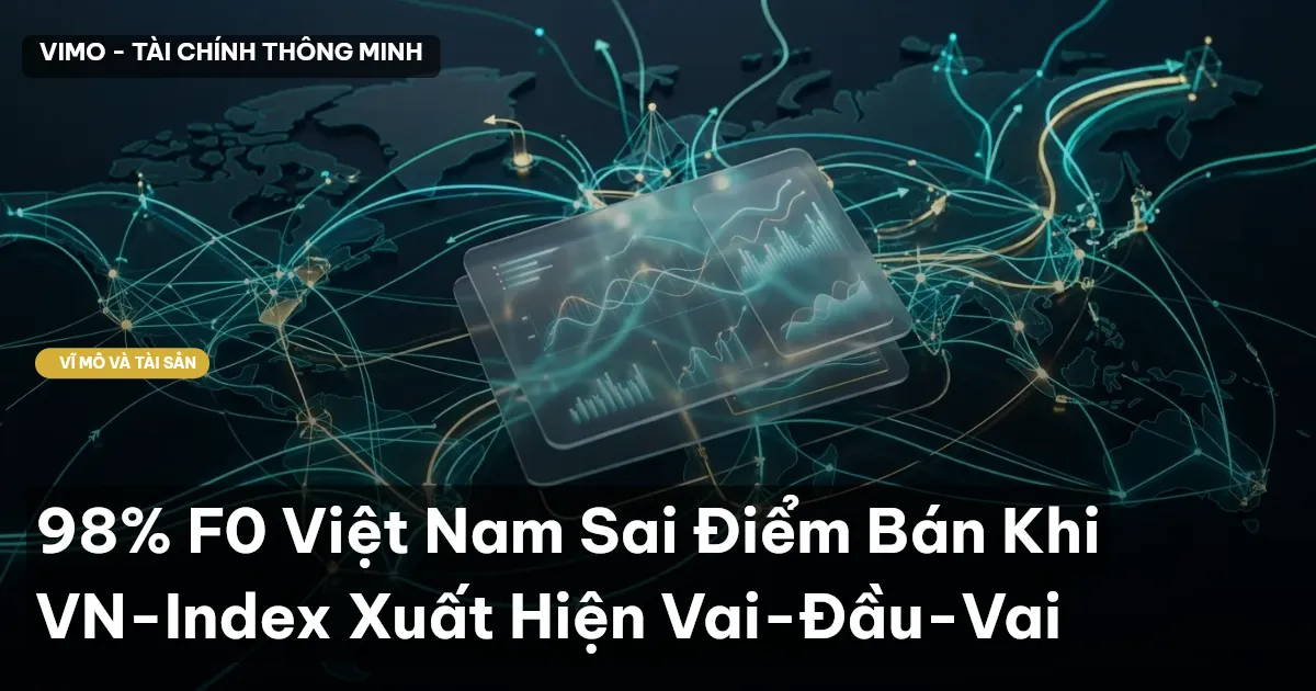 98% F0 Việt Nam Sai Điểm Bán Khi VN-Index Xuất Hiện Vai-Đầu-Vai
