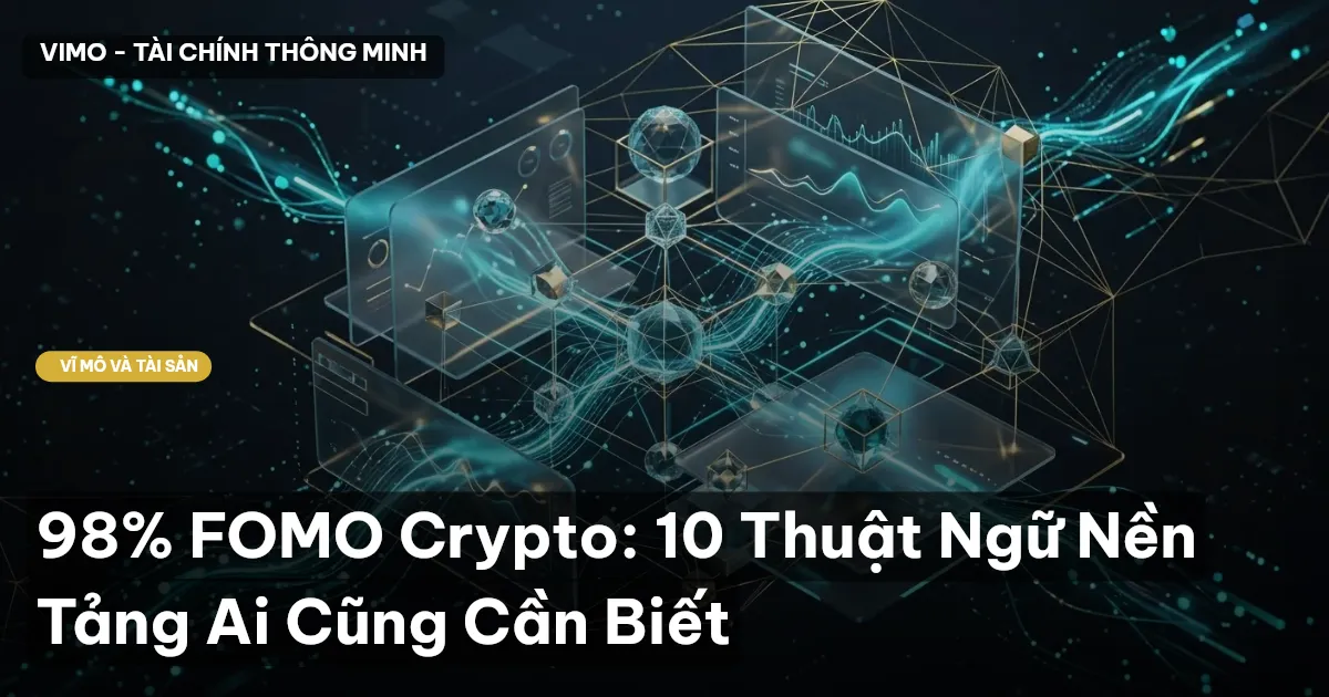 98% FOMO Crypto: 10 Thuật Ngữ Nền Tảng Ai Cũng Cần Biết