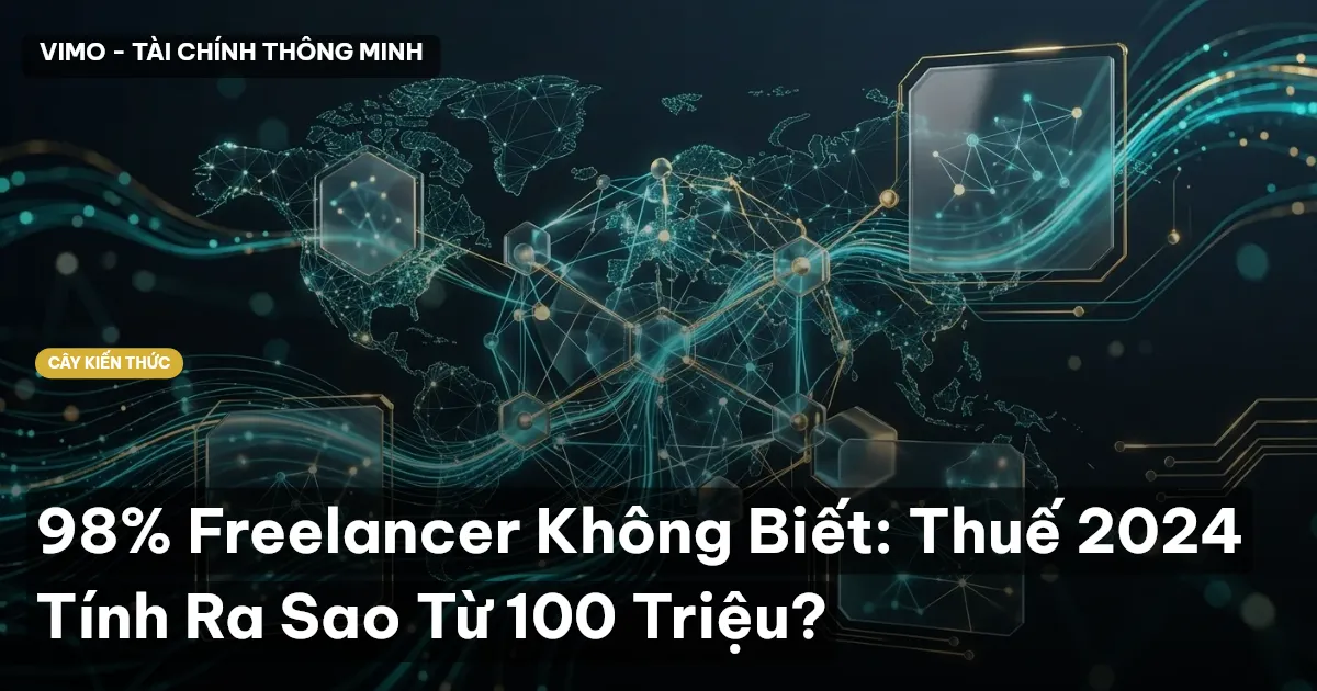 98% Freelancer Không Biết: Thuế 2024 Tính Ra Sao Từ 100 Triệu?